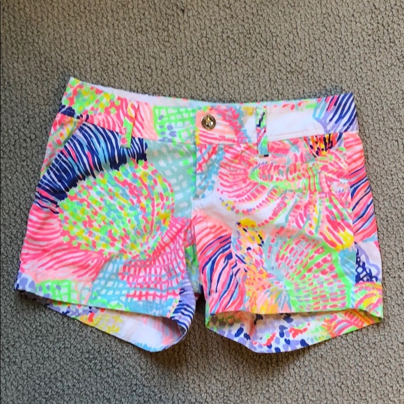 Lilly Pulitzer the Callahan Short sz 0 EUC - Picture 1 of 3